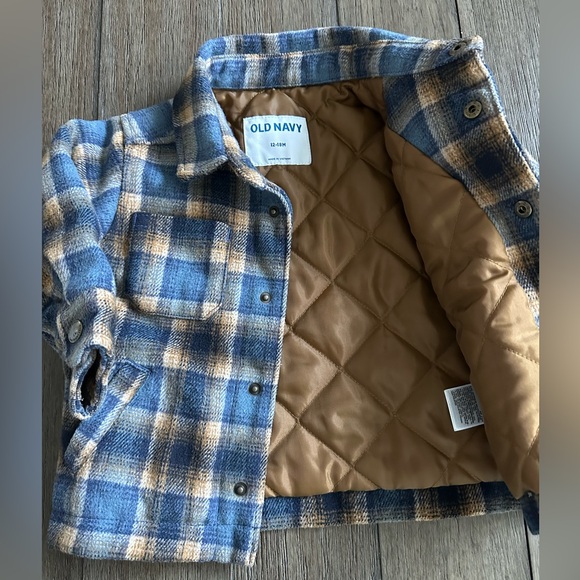 Old Navy Toddler Boys Flannel Jacket - Picture 5 of 5